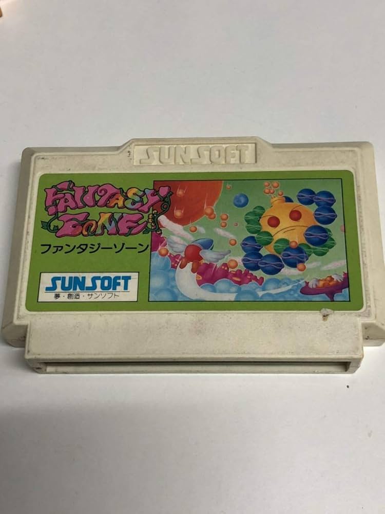 Amazon.co.jp: ファミコンソフト ファンタジーゾーン 動作品 FC